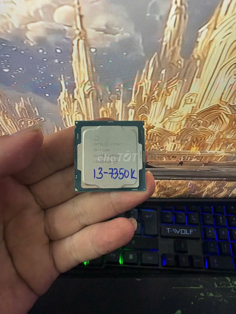 CPU Intel Core i3-7350K AE NÂNG CẤP MÁY NHẮN E. Mua bán Linh kiện (RAM, Card...) tại Quận Phú Nhuận Tp Hồ Chí Minh được đăng bởi tiến tài 770 nguyễn kiệm p4 quận phú nhuận hình 1
