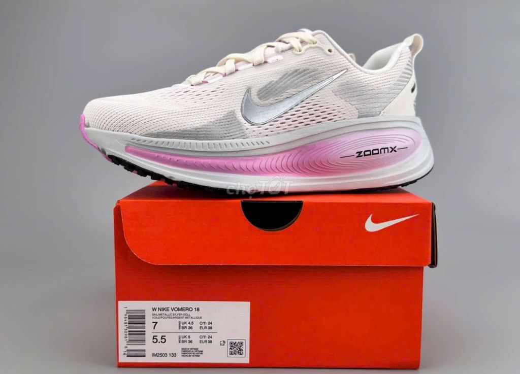 Giày Nike Vomero 18 Nữ.. Mua bán Giày dép tại Quận Gò Vấp Tp Hồ Chí Minh được đăng bởi Anh Ba  Hàng hiệu tuyển Chuyên bán Online uy tín hình 1