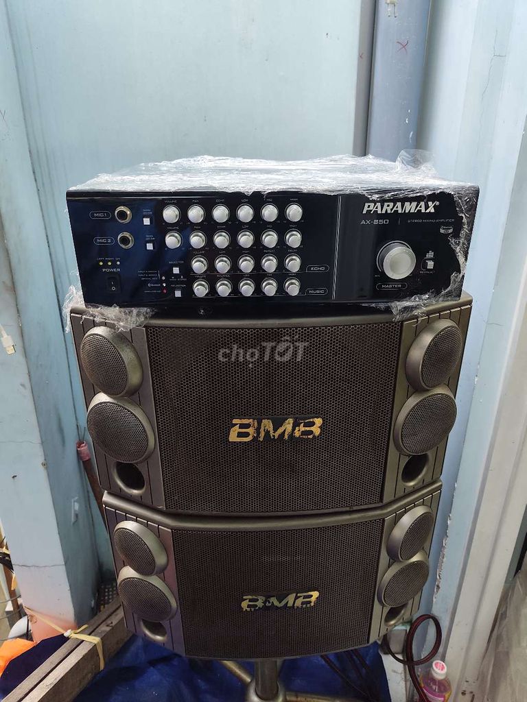 Amply Paramax AX-850 Đen. Mua bán Tivi, Âm thanh tại Quận 6 Tp Hồ Chí Minh được đăng bởi ĐOÀN VĂN SƠN  hình 1