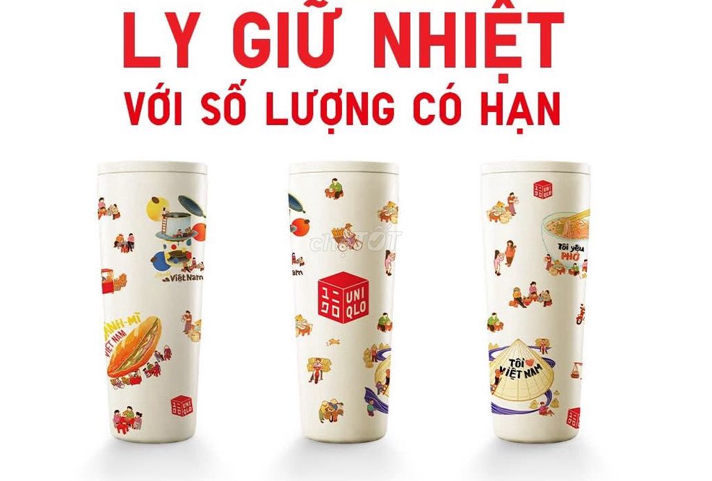 Ly giữ nhiệt UNIQLO Nhật Bản . Mua bán Dụng cụ nhà bếp tại Quận 1 Tp Hồ Chí Minh được đăng bởi Thành hình 1