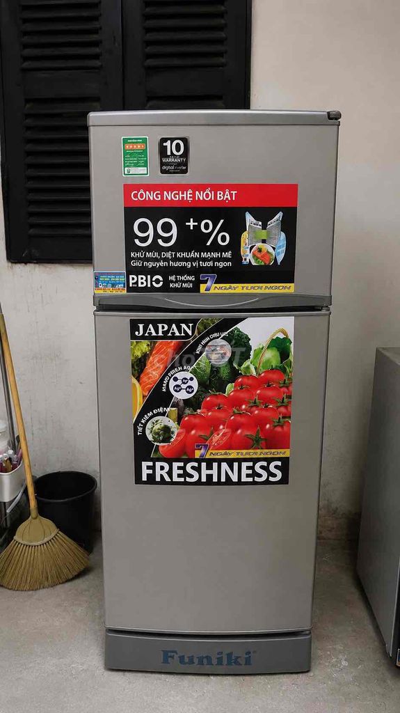 Tủ lạnh Funiki 180 lít Xám. Mua bán Tủ lạnh tại Quận Cầu Giấy Hà Nội được đăng bởi Nguyễn Văn Tạo hình 1