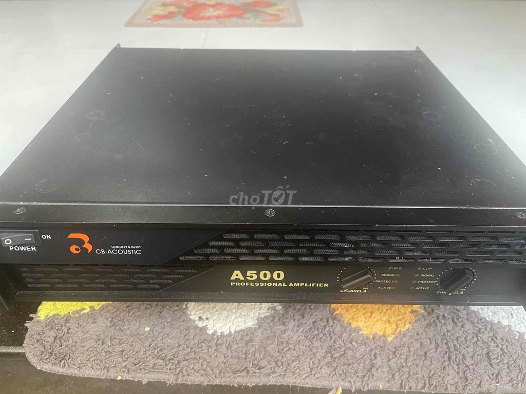 Cục đẩy CB-Acoustic A500 Đen. Mua bán Tivi, Âm thanh tại Quận Bình Thuỷ Cần Thơ được đăng bởi Đam mê  hình 1