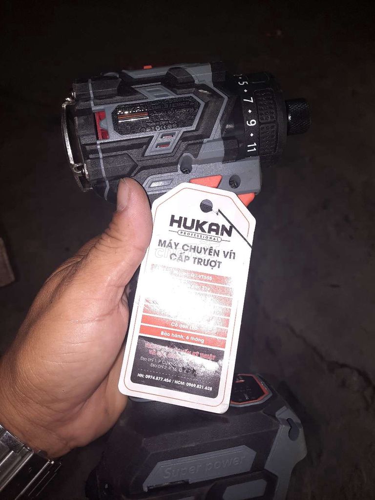 1bộ máy khoan vặn vít Hukan G1-VT50. Mua bán Đồ chuyên dụng, Giống nuôi trồng tại Huyện Dương Minh Châu Tây Ninh được đăng bởi Chinh hình 1