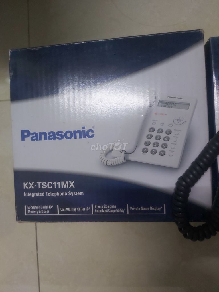 Điện thoại bàn Panasonic KX-TSC11 Đen. Mua bán Điện thoại tại Thành phố Dĩ An Bình Dương được đăng bởi Minh hình 1