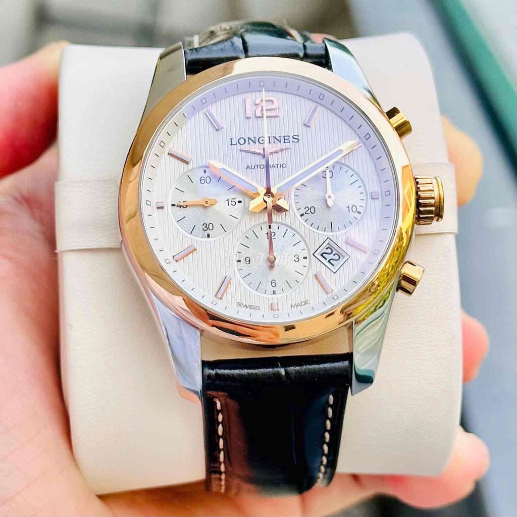 LONGINES CONQUEST CLASSIC L2.786.5.76.3 size 41mm. Mua bán Đồng hồ tại Quận Hoàng Mai Hà Nội được đăng bởi Anh Tuấn hình 1