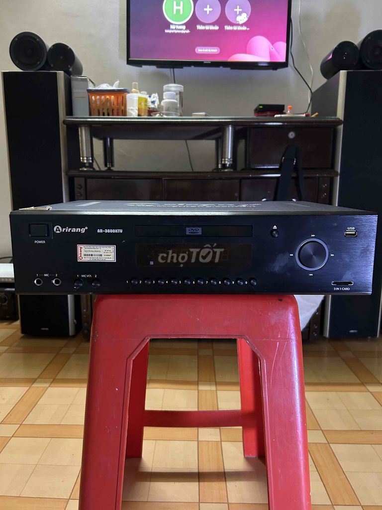 Đầu karaoke Arirang AR-3600KTU Đen. Mua bán Tivi, Âm thanh tại Quận 6 Tp Hồ Chí Minh được đăng bởi Vương Hải  hình 1