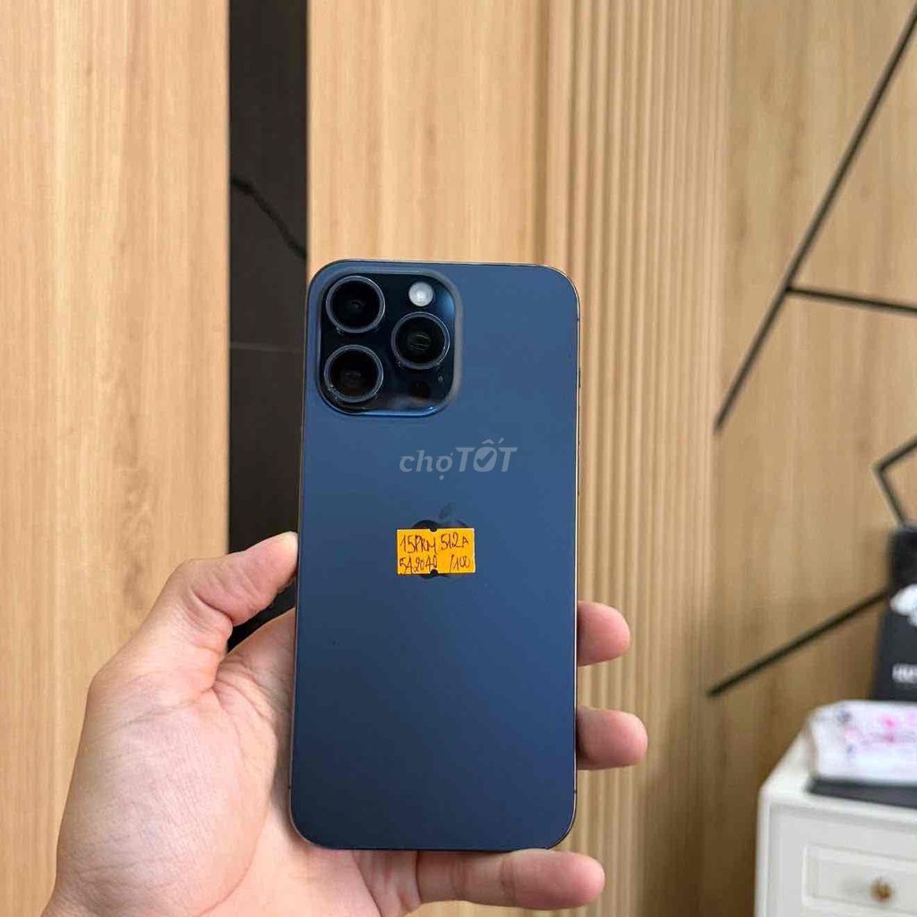 Apple iPhone 15 Pro Max 512GB Xanh Nguyên bản. Mua bán Điện thoại tại Thành phố Buôn Ma Thuột Đắk Lắk được đăng bởi Nguyễn Hữu Duy hình 1