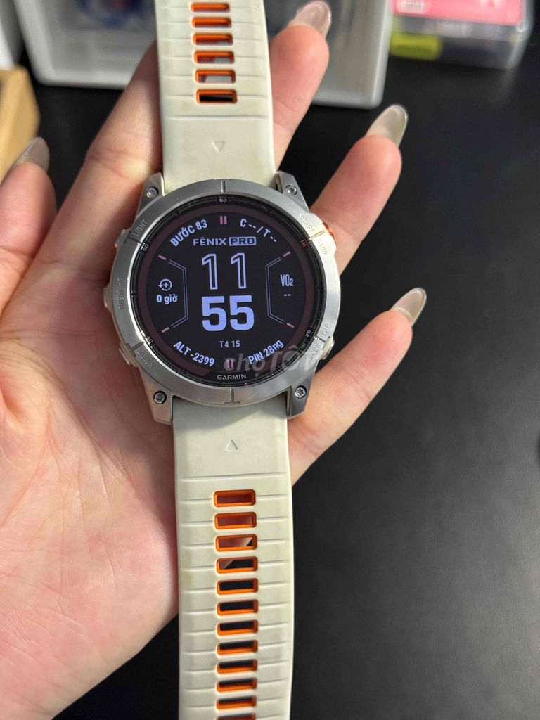 Garmin Fenix 7x Pro Sapphire Solar. Mua bán Thiết bị đeo thông minh tại Quận 8 Tp Hồ Chí Minh được đăng bởi Quỳnh Như hình 1