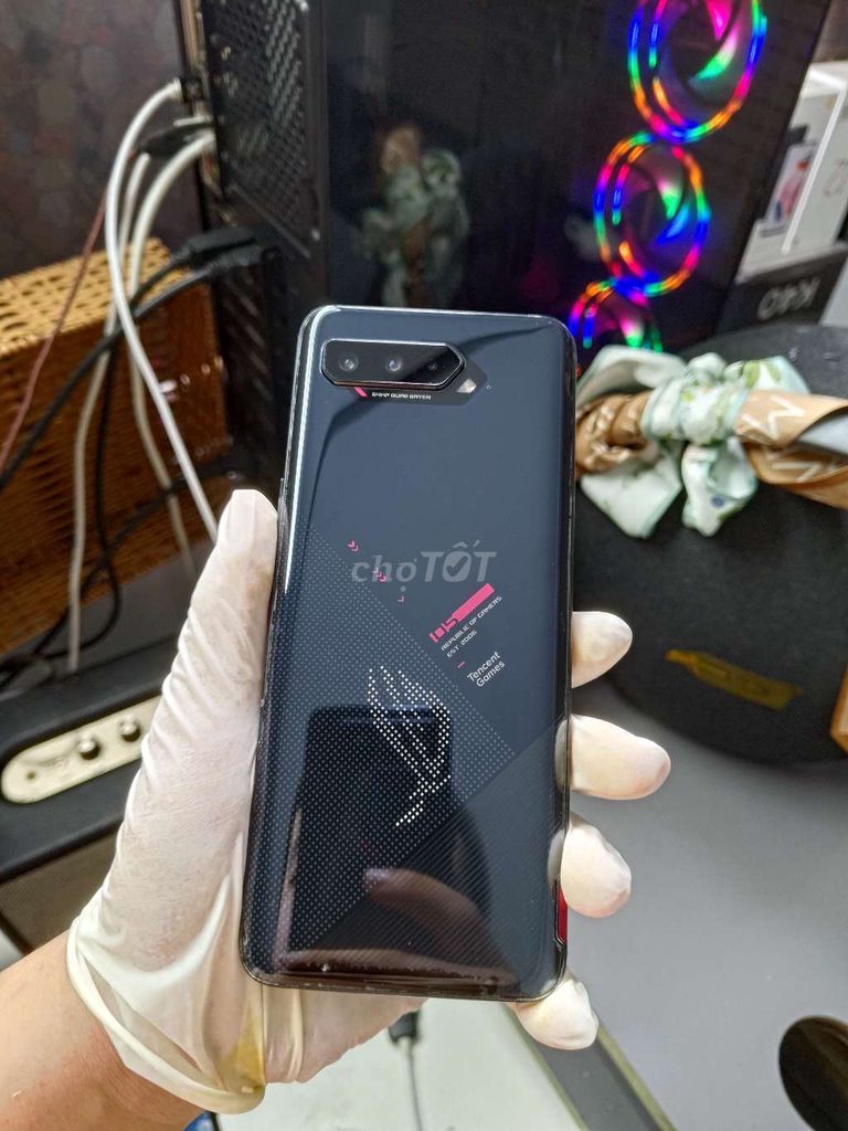 Asus ROG Phone 5 8GB/128GB Đen Đã qua sử dụng. Mua bán Điện thoại tại Thành phố Thủ Đức Tp Hồ Chí Minh được đăng bởi Shop mobile Trần Cường hình 1