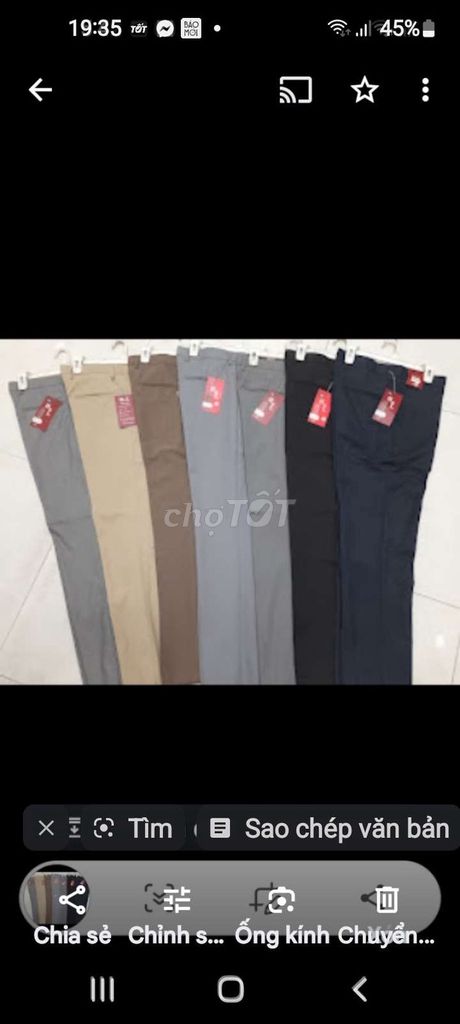 QUẦN TÂY NAM. Mua bán Quần áo tại Quận Tân Phú Tp Hồ Chí Minh được đăng bởi  Huy Nguyen  hình 1