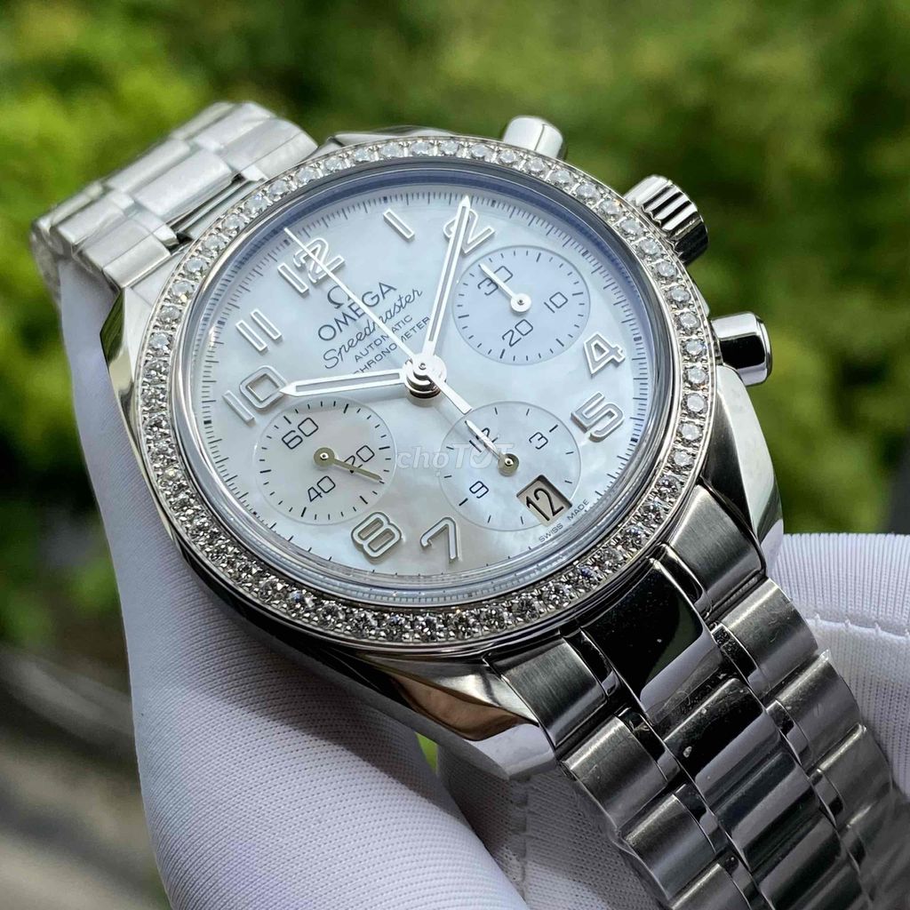 Omega Speedmaster Chronograph Diamond 324.15.38.40. Mua bán Đồng hồ tại Quận Hoàng Mai Hà Nội được đăng bởi tuấn ninh  hình 1