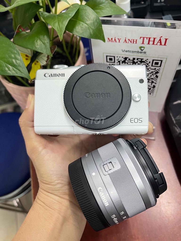 Canon M200 + kit đẹp