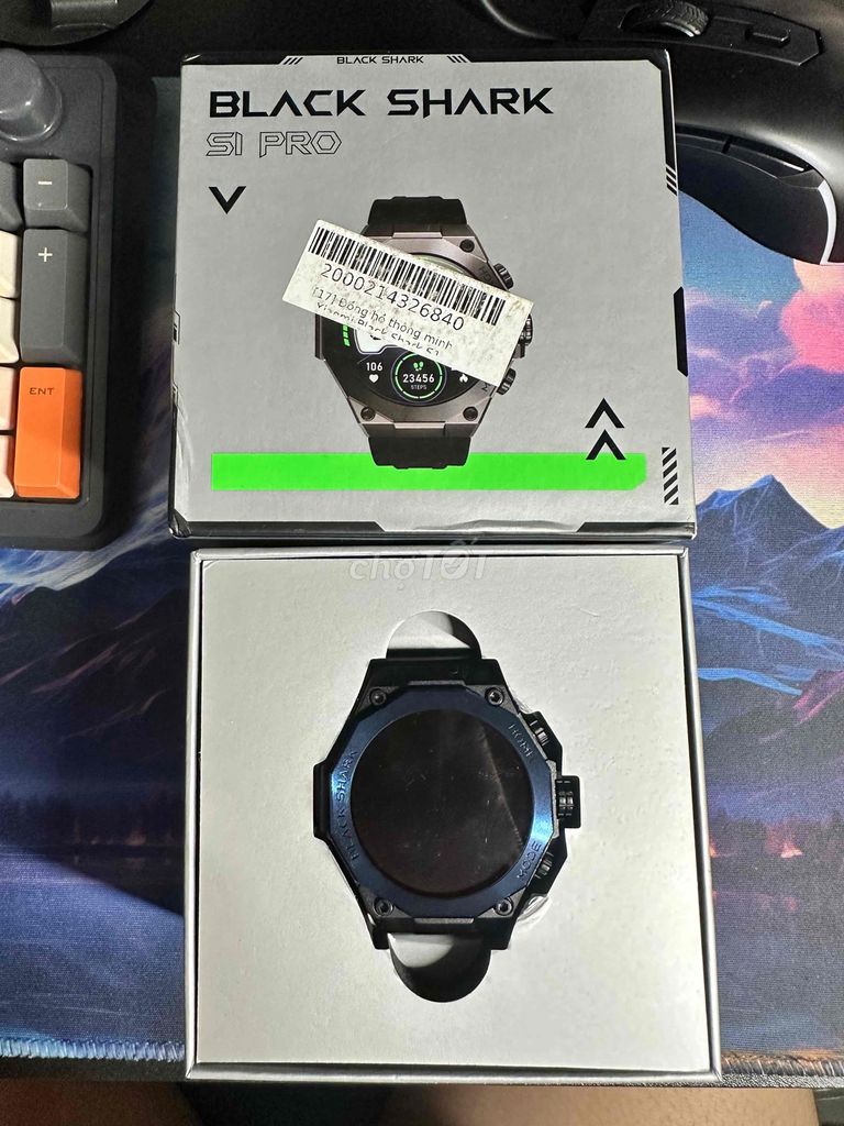Black Shark S1 Pro Đồng hồ thông minh Đen. Mua bán Thiết bị đeo thông minh tại Quận 12 Tp Hồ Chí Minh được đăng bởi Bảo Ngọc Nguyễn hình 1