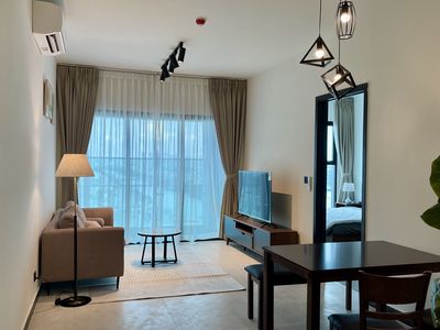Cho thuê Delasol 82m2 2PN2WC, full nội thất view sông