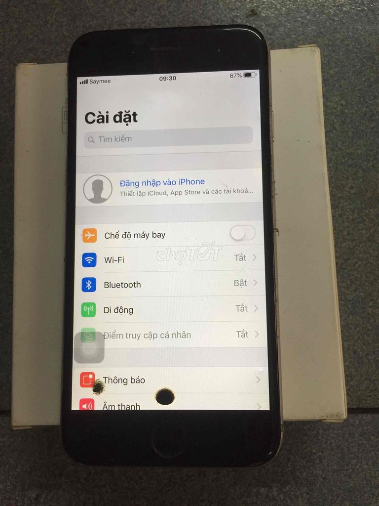 Iphone 6 QT 16gb cần bán. Mua bán Điện thoại tại Quận Bình Tân Tp Hồ Chí Minh được đăng bởi Văn kiệt hình 2