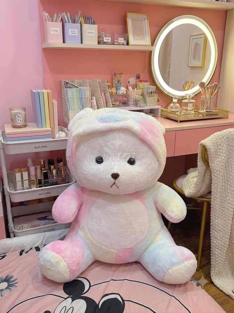 Gấu bông Lena cosplay 1m Lông Đa sắc. Mua bán Sở thích khác tại Thành phố Thủ Đức Tp Hồ Chí Minh được đăng bởi Phạm Hằng hình 1