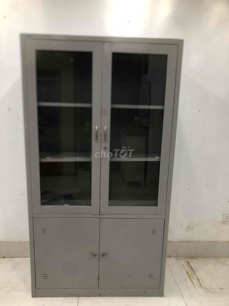 Tủ hồ sơ Hòa Phát Sắt Xám. Mua bán Tủ, kệ gia đình tại Quận Hà Đông Hà Nội được đăng bởi LAN ANH hình 1