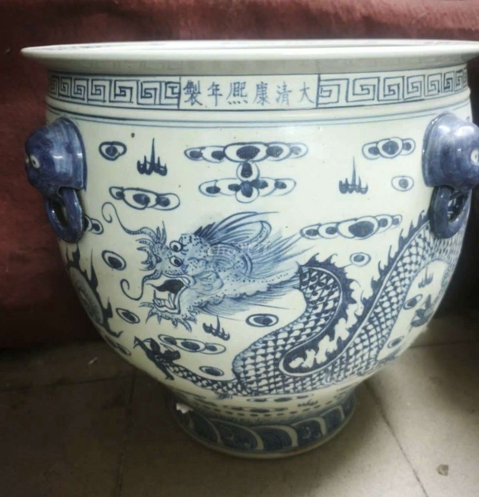 Lọ gốm sứ Rồng 42cm lành lặn. Mua bán Đồ sưu tầm, đồ cổ tại Quận 11 Tp Hồ Chí Minh được đăng bởi Hồng  hình 1