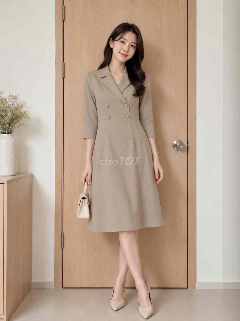 Đầm công sở Nữ vải mềm mại. Mua bán Quần áo tại Thành phố Huế Thừa Thiên Huế được đăng bởi Vivi pass đồ hình 1