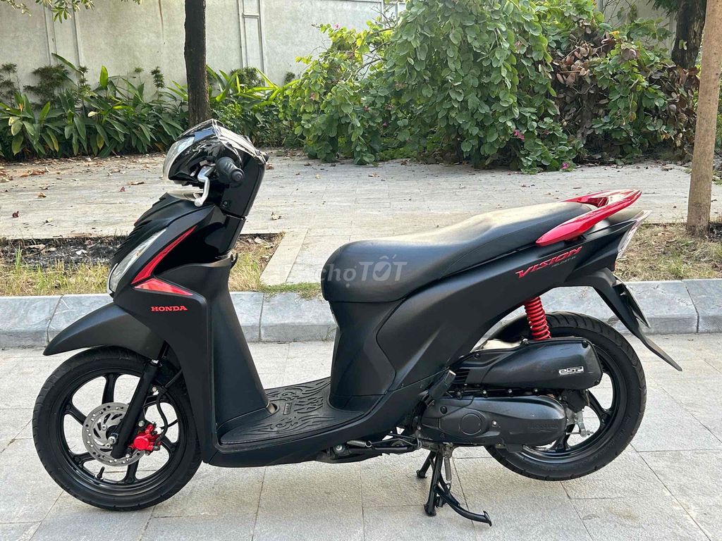 Honda Vision 2018 Đen Nhám. Mua bán Xe máy tại Quận Nam Từ Liêm Hà Nội được đăng bởi Xe Máy Đức Dũng hình 2