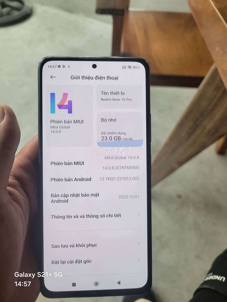 Xiaomi Redmi Note 10 Pro 8GB/128GB. Mua bán Điện thoại tại Huyện Hóc Môn Tp Hồ Chí Minh được đăng bởi nghia phan hình 1