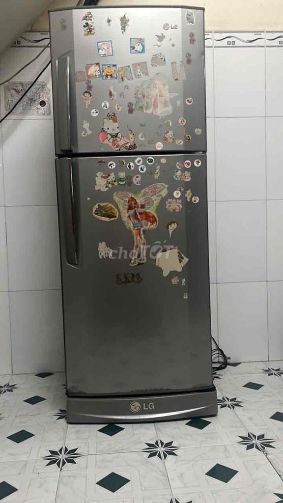 Tủ lạnh LG Xám hai cửa. Mua bán Tủ lạnh tại Quận Gò Vấp Tp Hồ Chí Minh được đăng bởi Đôn Tài hình 1