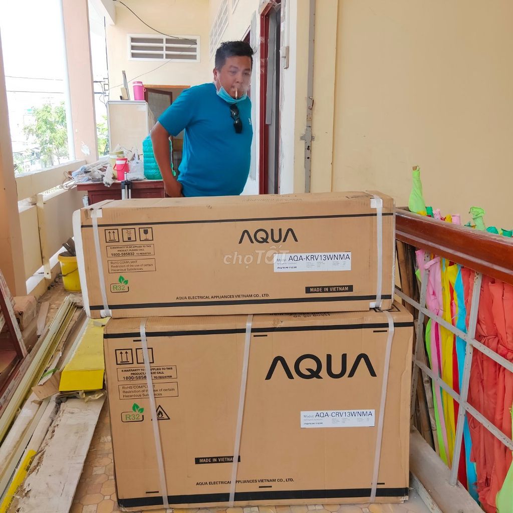 Máy lạnh AQUA 1HP - tiết kiệm điện. Mua bán Máy lạnh, điều hoà tại Huyện Trảng Bàng Tây Ninh được đăng bởi THIÊN Ý ĐIỆN MÁY TRẢ GÓP hình 1