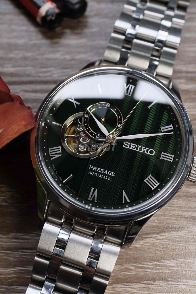 seiko presage SARY237 mặt xanh lá hiếm