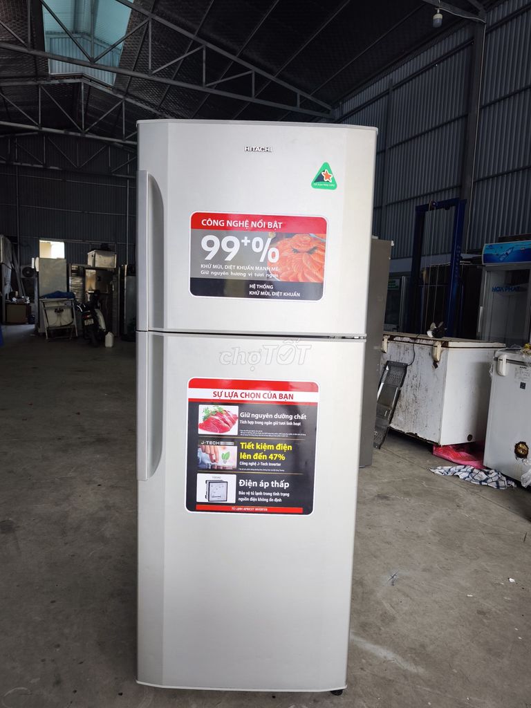 Tủ lạnh HITACHI 365 lít nhập Thái - dàn đồng . Mua bán Tủ lạnh tại Huyện Hoài Đức Hà Nội được đăng bởi Điện Lạnh Nguyễn Sơn hình 1