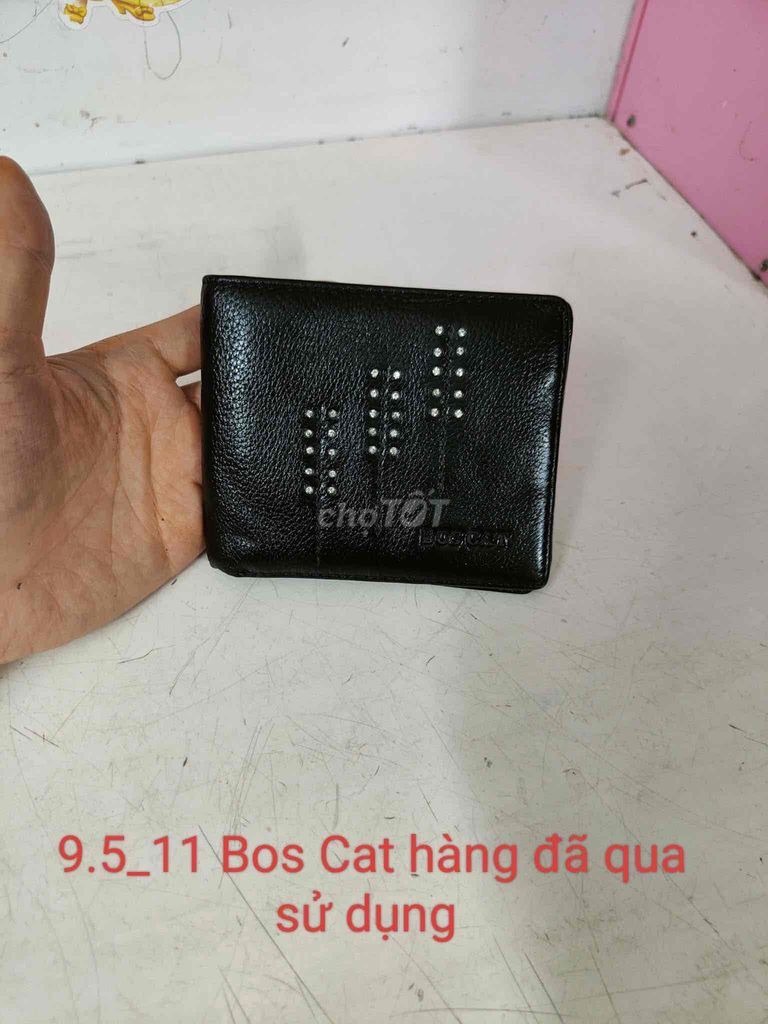 ví ngắn BOS CAT size 9.5x11