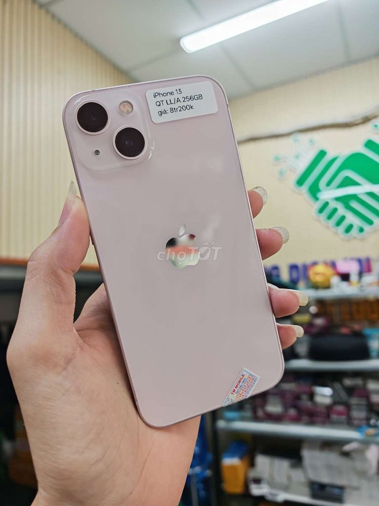 Apple iPhone 13 256GB Hồng nhạt LL/A 98%. Mua bán Điện thoại tại Huyện Nhơn Trạch Đồng Nai được đăng bởi Tiến Gsm hình 1