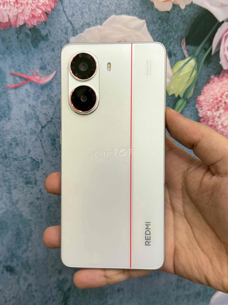 Redmi Turbo 4 trắng 12/256Gb BH 6th có trả góp