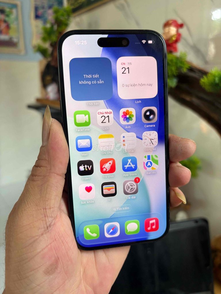Apple iPhone 16 128GB Đen 97%. Mua bán Điện thoại tại Thành phố Thuận An Bình Dương được đăng bởi  Phan Trung hình 1