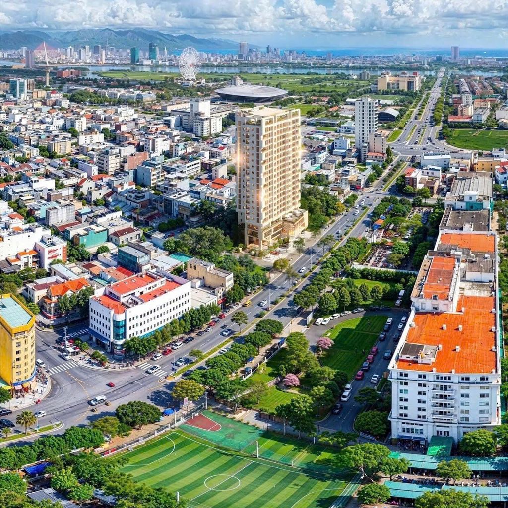Căn 2PN 76m2 Vista Residence Trung Tâm Hải Châu Giá 4,9 Tỷ