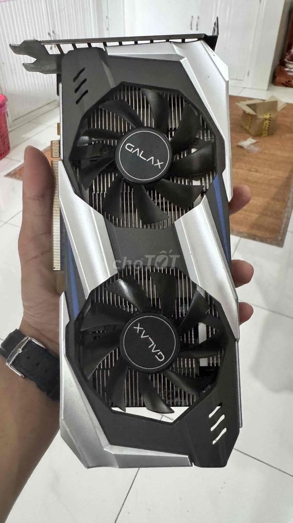 Card đồ họa Galax GTX 1060 6GB 2 fan Đen Bạc. Mua bán Linh kiện (RAM, Card...) tại Thành phố Biên Hòa Đồng Nai được đăng bởi Văn Hiệp hình 1