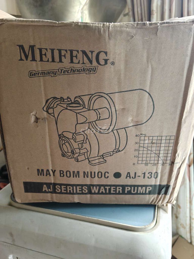 Máy bơm nước MEIFENG AJ-130 125W 220V. Mua bán Nội thất, đồ gia dụng khác tại Quận Bình Tân Tp Hồ Chí Minh được đăng bởi Hiêu Pham chi hieu hình 1