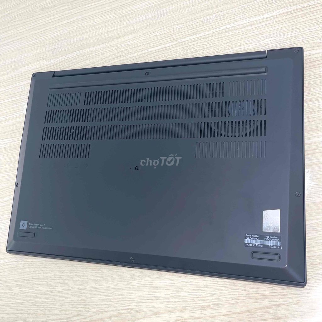 Lenovo ThinkPad P1 Gen 5. Mua bán Laptop tại Quận Gò Vấp Tp Hồ Chí Minh được đăng bởi Laptop Alltech hình 1