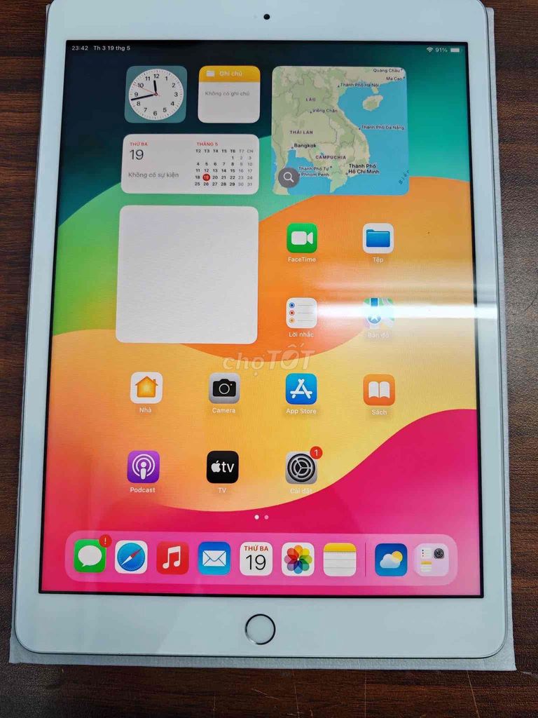 Apple iPad Gen 7 32GB Bạc 98%. Mua bán Máy tính bảng tại Thành phố Long Xuyên An Giang được đăng bởi minh hình 1