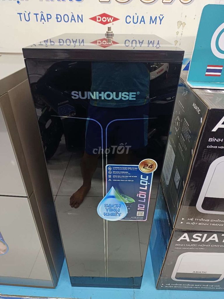 LỌC NƯỚC SUNHOUSE 10 LÕI BH 2 NĂM