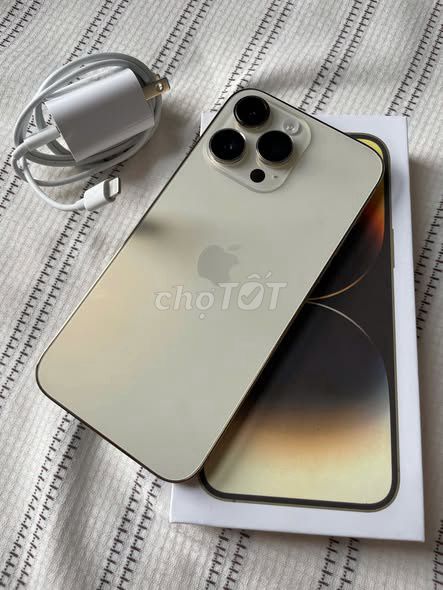 Apple iPhone 14 Pro Max 256GB Vàng Gold Đã sử dụng. Mua bán Điện thoại tại Quận 5 Tp Hồ Chí Minh được đăng bởi Hội Đồ Điện Tử hình 1