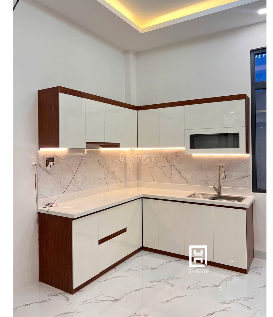 THI CÔNG TỦ BẾP NHỰA ECOPLAST-CẢI TẠO BẾP-TỦ BẾP. Mua bán Tủ, kệ gia đình tại Huyện Long Thành Đồng Nai được đăng bởi Nội Thất Quang Hùng TD hình 1