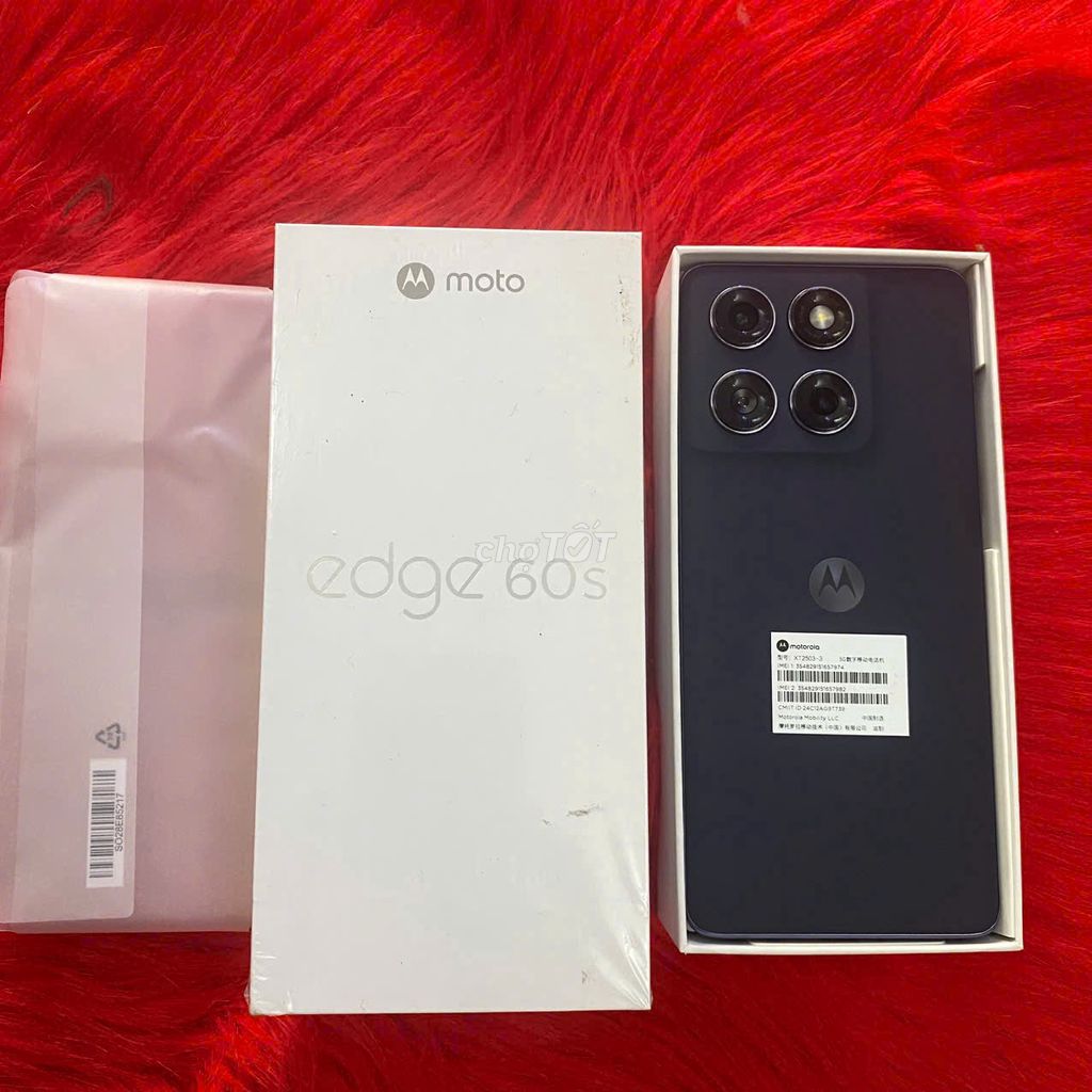 Motorola Edge 60S 12GB/256GB Đen. Mua bán Điện thoại tại Quận Tân Bình Tp Hồ Chí Minh được đăng bởi LUCKY PHONE VN hình 1