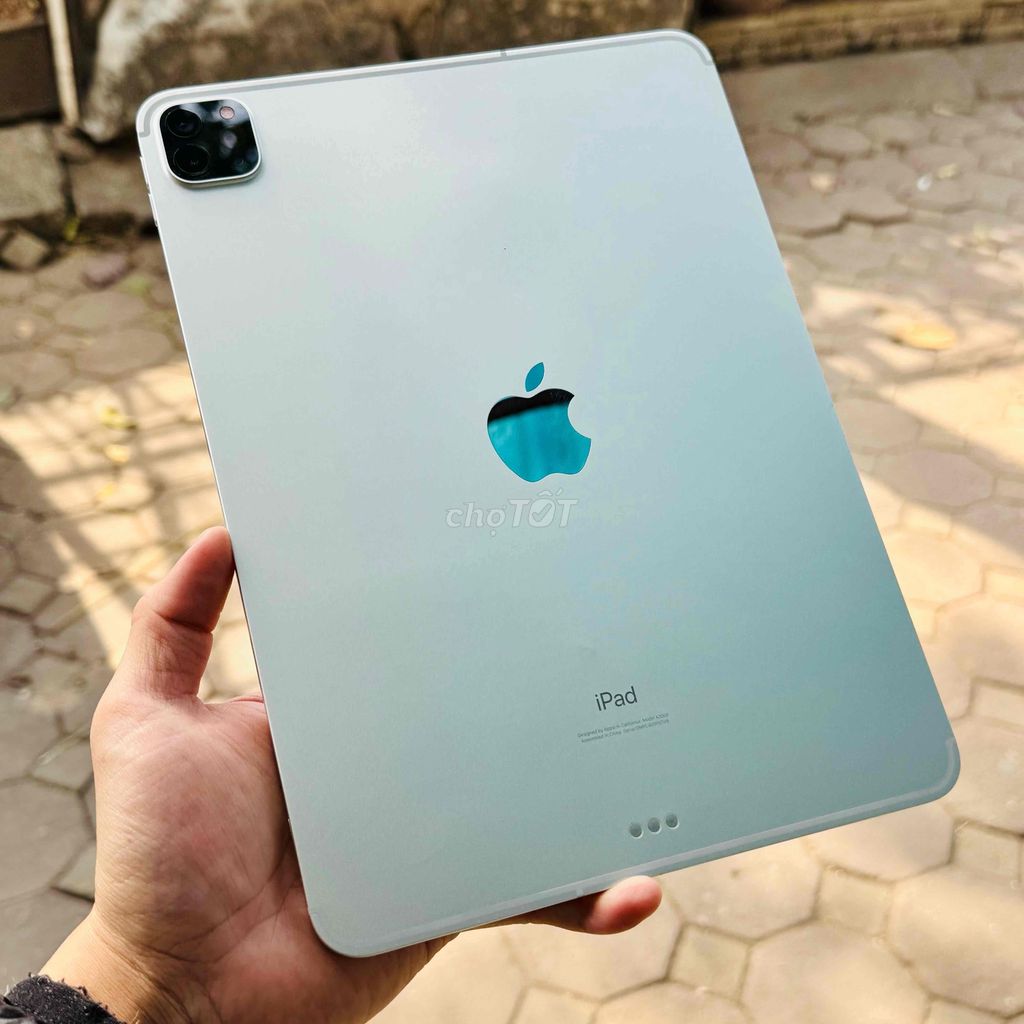 ipad pro 11" 2020 silver 256 wifi 4g pin 99%