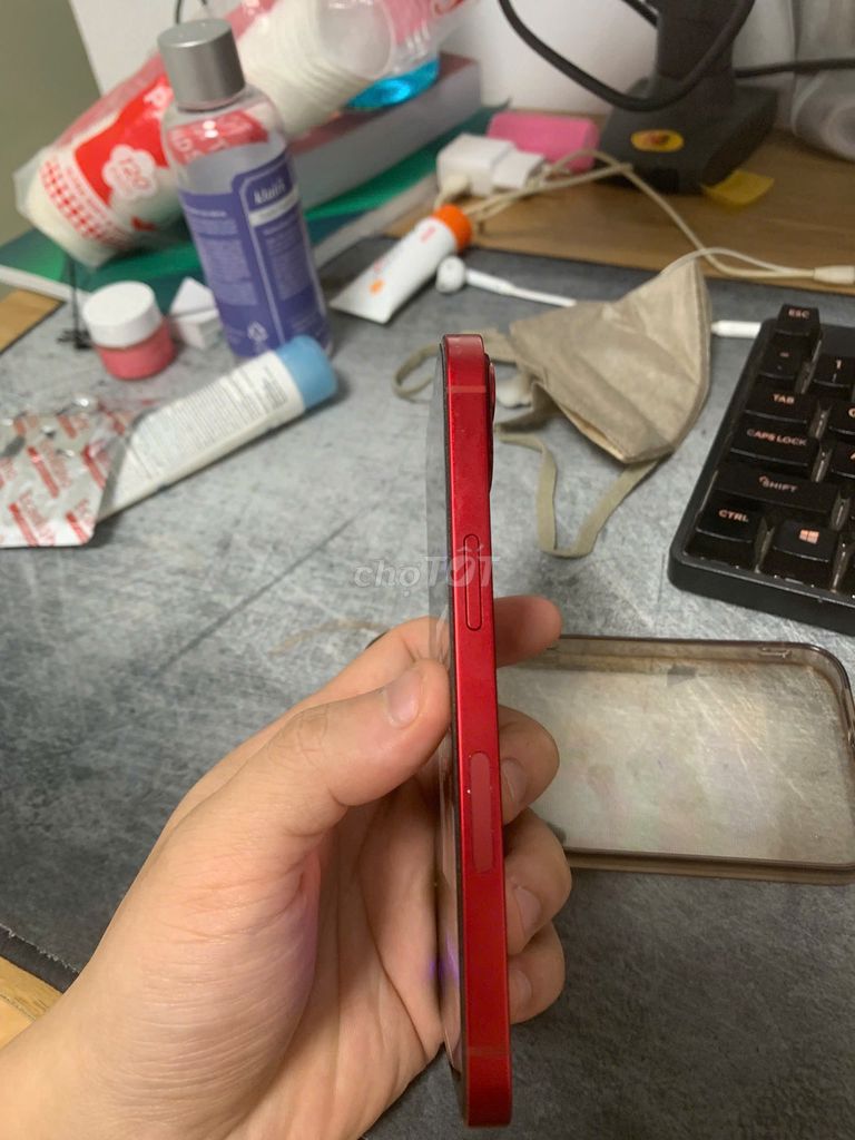 Điện thoại Iphone 13 1128 GB Đỏ - Pin 90%. Mua bán Điện thoại tại Quận Hà Đông Hà Nội được đăng bởi Phạm Anh Huy hình 4