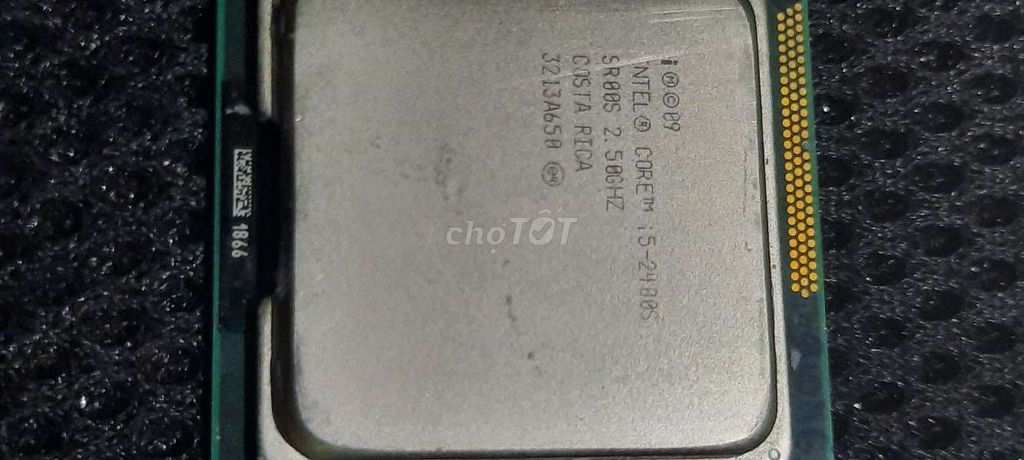 Chíp cpu i5 - 2400s chạy main h61,b75 sử dụng tốt