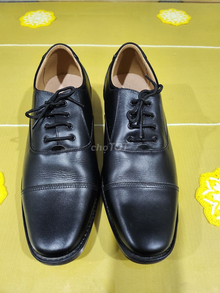 Giày công sở nam, màu đen, size 45, new 90%