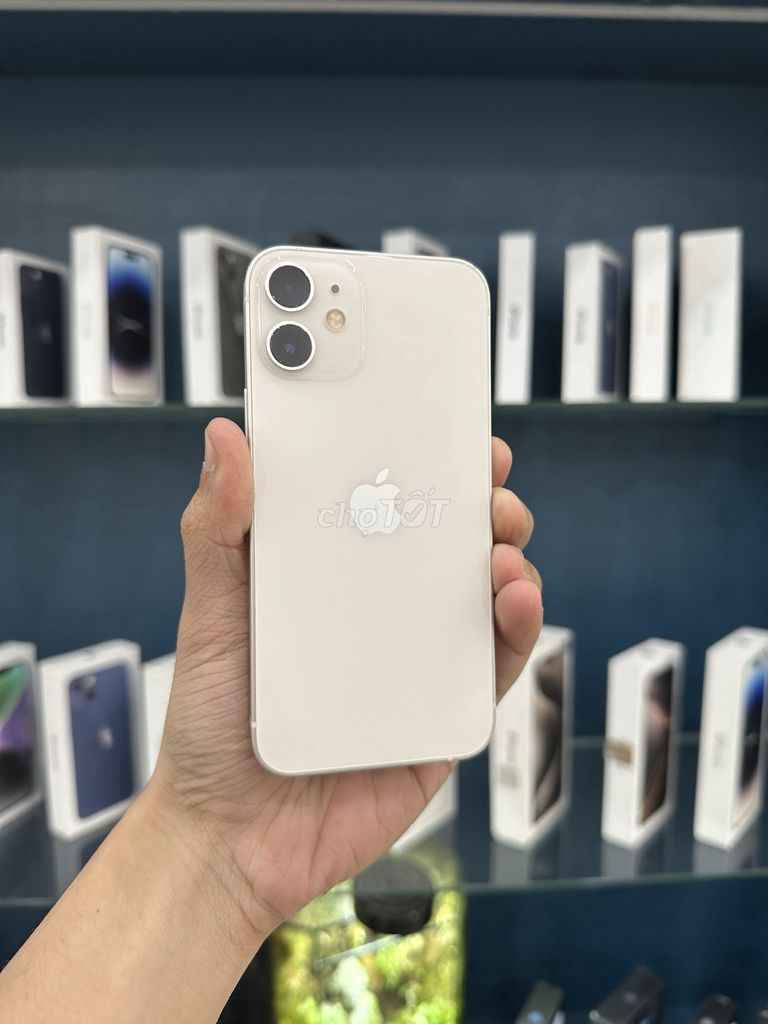 iPhone 12 Mini 128Gb Trắng QT chuẩn zin nguyên bản