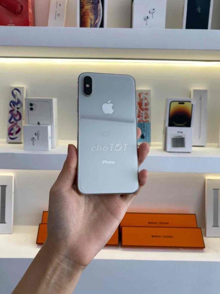 Apple iPhone X 64GB Trắng nguyên zin đẹp pin 100%. Mua bán Điện thoại tại Quận Tân Bình Tp Hồ Chí Minh được đăng bởi Shop Trung Văn Apple Watch hình 1