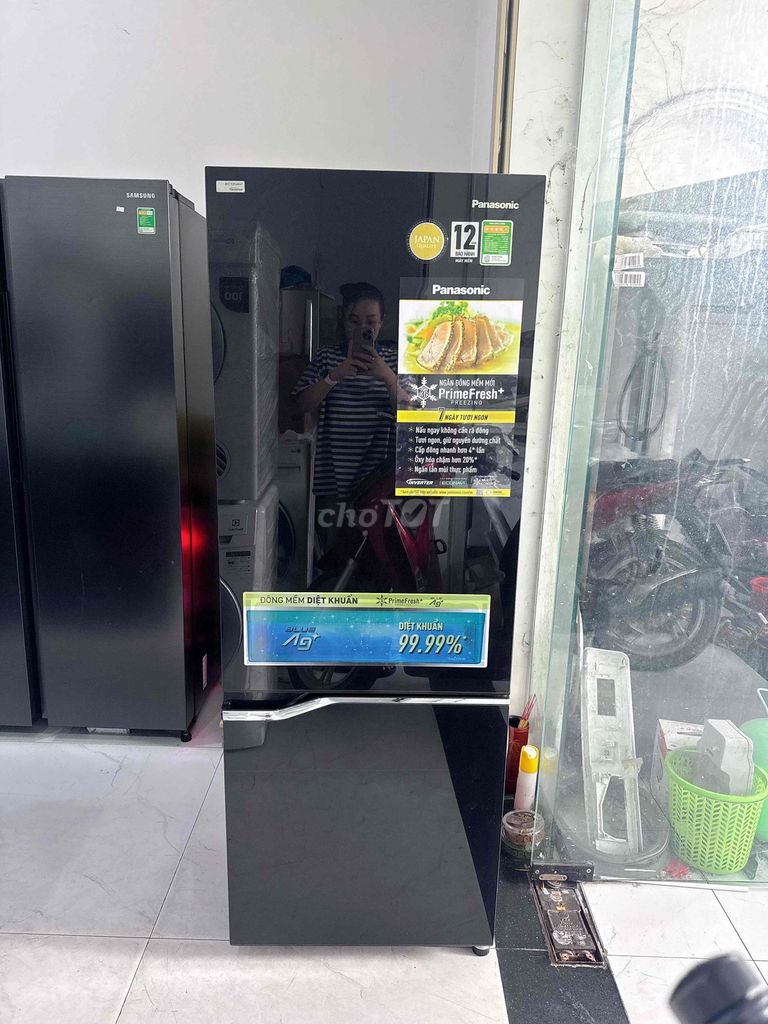 Tủ lạnh Panasonic 290L Inverter mới 90%. Mua bán Tủ lạnh tại Thành phố Dĩ An Bình Dương được đăng bởi Thành Long hình 1
