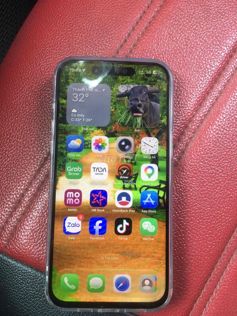 Apple iPhone 15 Pro Max 256GB Xám Việt Nam Màn lô. Mua bán Điện thoại tại Thành phố Thủ Dầu Một Bình Dương được đăng bởi sakura hình 1